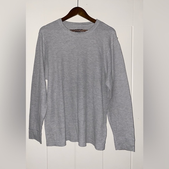 Magellan Thermal Gray Shirt Outdoor Hiking Fishing Trail‎ Walks Chore Women XL - Picture 5 of 6